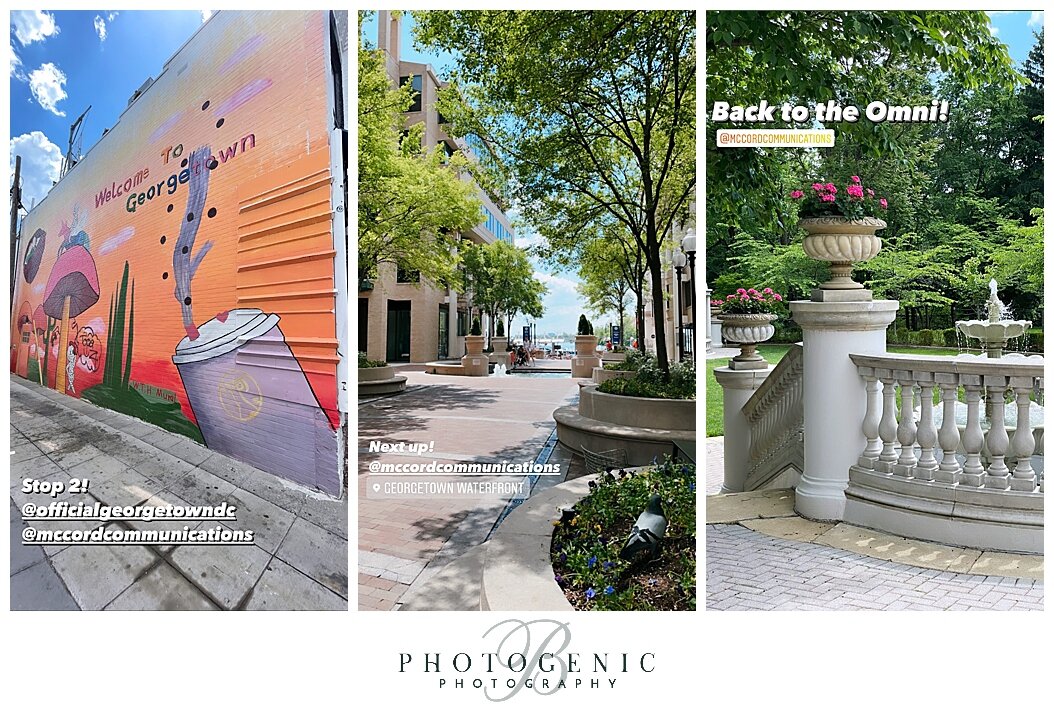 A few locations we shot at in Georgetown, DC