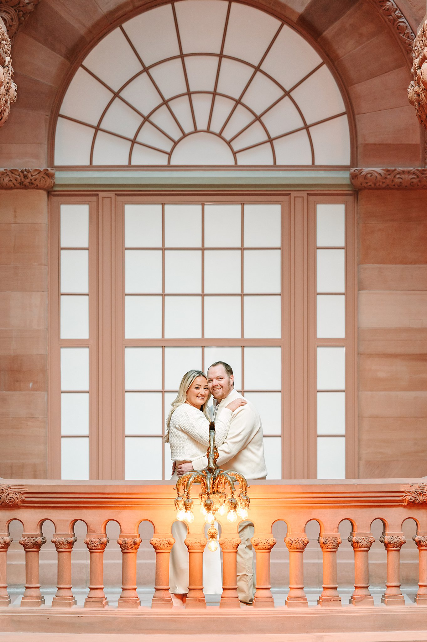 Albany NY Engagement Session couples portrait