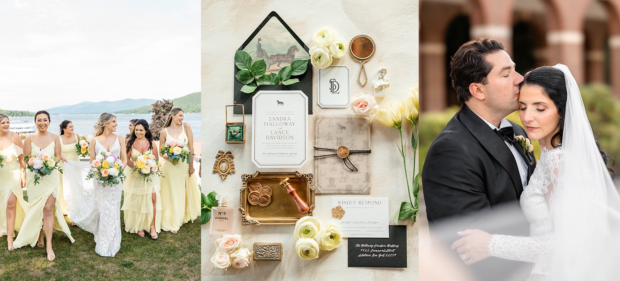 Light and airy wedding photography in Saratoga Springs, NY.